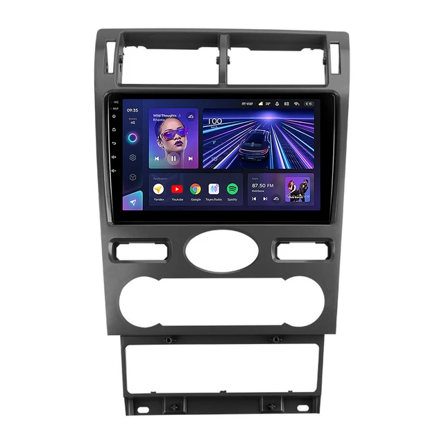 Navigatie Auto Teyes CC3 360 Ford Mondeo 2 2001-2007 6+128GB 9` QLED Octa-core 1.8Ghz Android 4G Bluetooth 5.1 DSP, 0743837002013