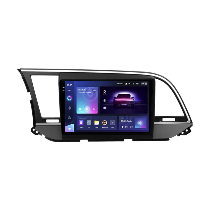 Navigatie Auto Teyes CC3 2K Hyundai Elantra 6 2015-2018 3+32GB 9.5″ QLED Octa-core 2Ghz, Android 4G Bluetooth 5.1 DSP 2015-2018 imagine noua
