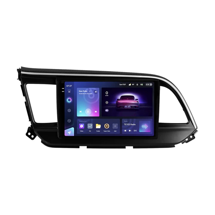 Navigatie Auto Teyes CC3 2K Hyundai Elantra 6 2018-2020 3+32GB 9.5″ QLED Octa-core 2Ghz, Android 4G Bluetooth 5.1 DSP 2018-2020 imagine noua