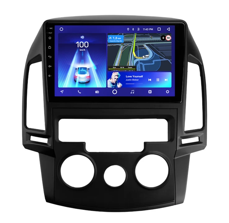 Navigatie Auto Teyes CC2 Plus Hyundai i30 2007-2012 3+32GB 9″ QLED Octa-core 1.8Ghz, Android 4G Bluetooth 5.1 DSP 1.8Ghz imagine noua