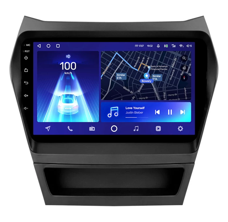 Navigatie Auto Teyes CC2 Plus Hyundai Santa Fe 3 2013-2016 3+32GB 9″ QLED Octa-core 1.8Ghz, Android 4G Bluetooth 5.1 DSP 1.8Ghz imagine noua