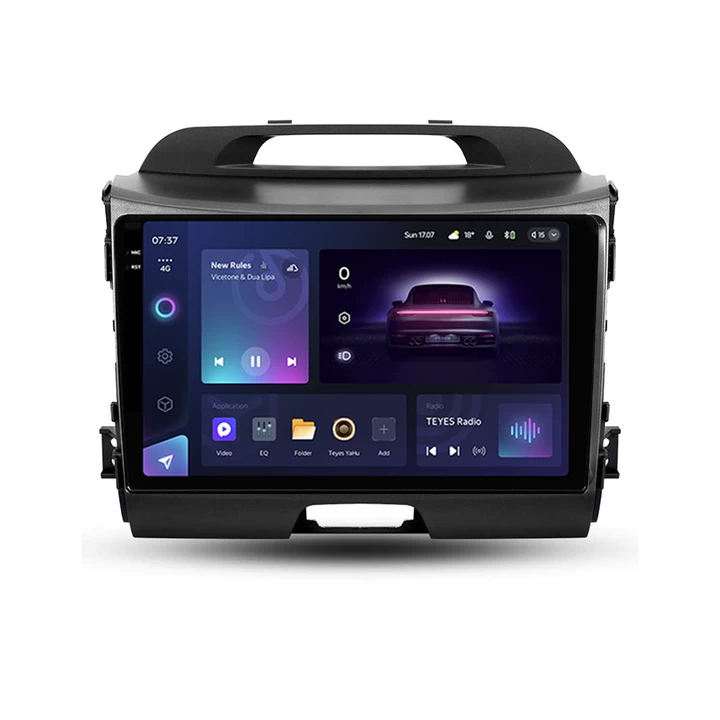 Navigatie Auto Teyes CC3 2K Kia Sportage 3 2010-2016 3+32GB 9.5″ QLED Octa-core 2Ghz, Android 4G Bluetooth 5.1 DSP 2010-2016 imagine noua