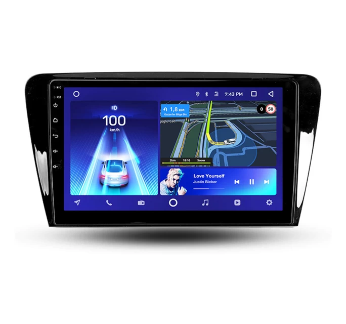 Navigatie Auto Teyes CC2 Plus Skoda Octavia 3 2013-2018 4+64GB 10.2` QLED Octa-core 1.8Ghz, Android 4G Bluetooth 5.1 DSP, 0743836987069 Navigatii > NAVIGATII SKODA