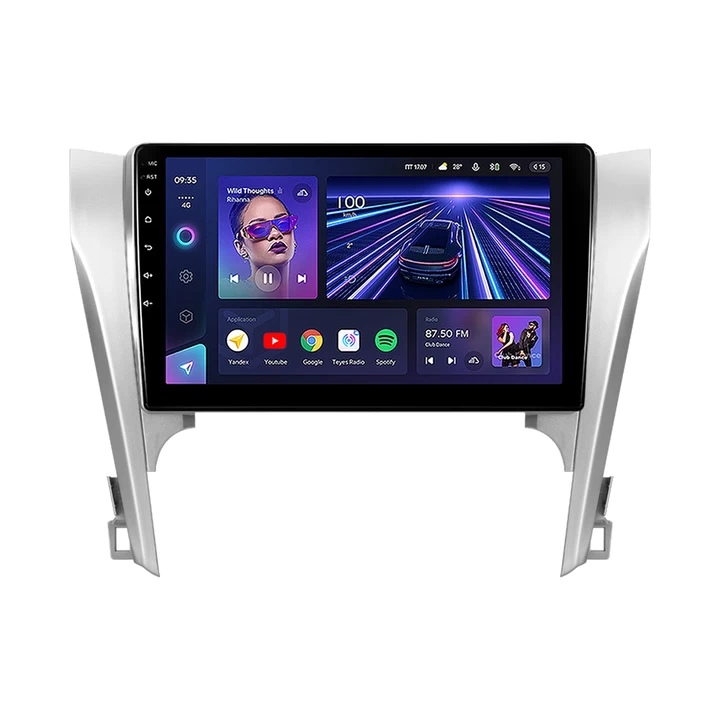 Navigatie Auto Teyes CC3 Toyota Camry 7 2011-2014 3+32GB 10.2″ QLED Octa-core 1.8Ghz, Android 4G Bluetooth 5.1 DSP 1.8Ghz imagine anvelopetop.ro
