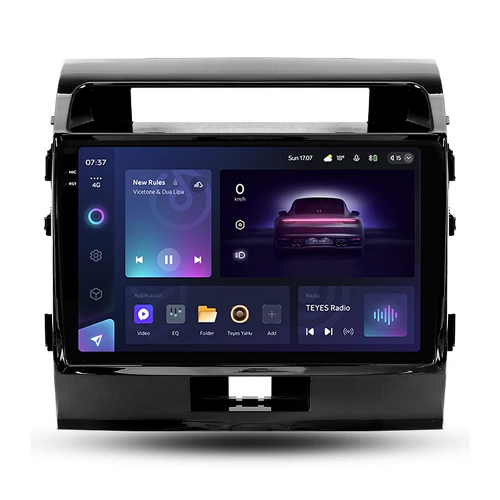 Navigatie Auto Teyes CC3 2K Toyota Land Cruiser 11 J200 2015-2018 4+64GB 9.5″ QLED Octa-core 2Ghz, Android 4G Bluetooth 5.1 DSP 2015-2018 imagine noua