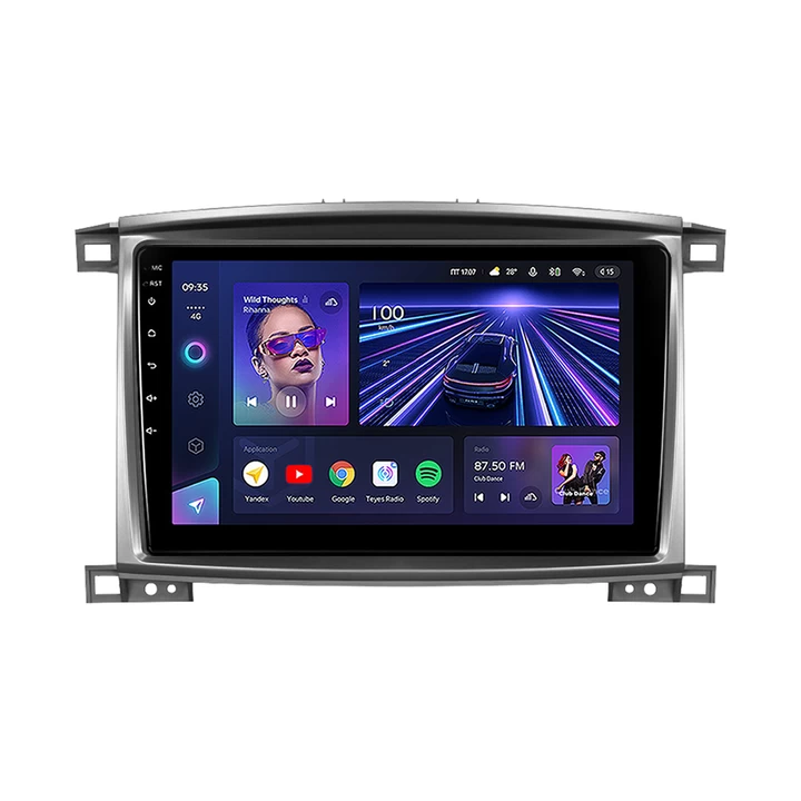 Navigatie Auto Teyes CC3 Toyota Land Cruiser LC J100 2002-2007 6+128GB 10.2″ QLED Octa-core 1.8Ghz, Android 4G Bluetooth 5.1 DSP 1.8Ghz imagine anvelopetop.ro