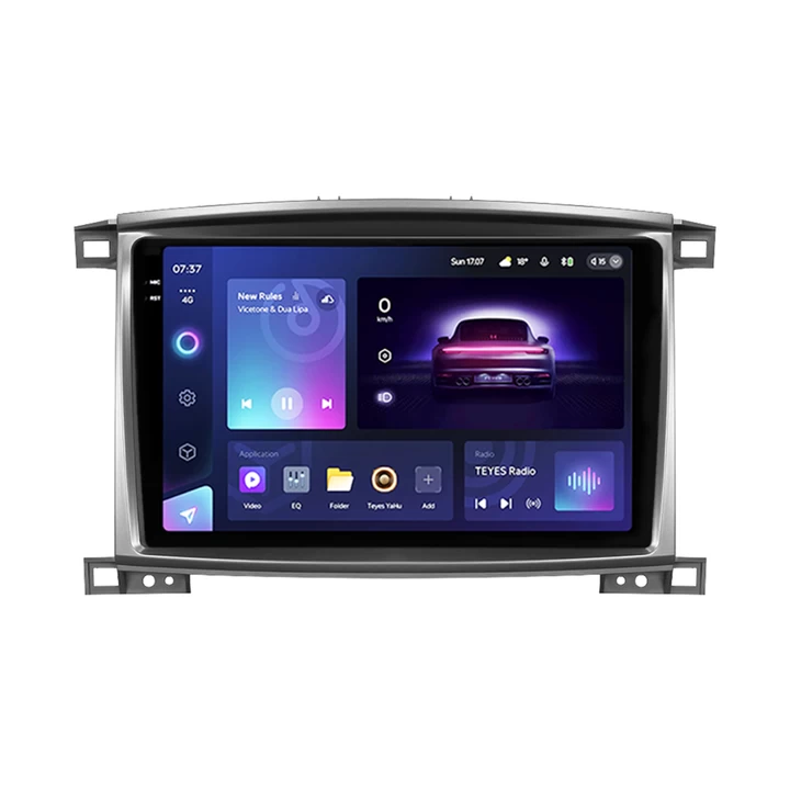 Navigatie Auto Teyes CC3 2K Toyota Land Cruiser LC J100 2002-2007 4+64GB 10.36″ QLED Octa-core 2Ghz, Android 4G Bluetooth 5.1 DSP 10.36" imagine noua