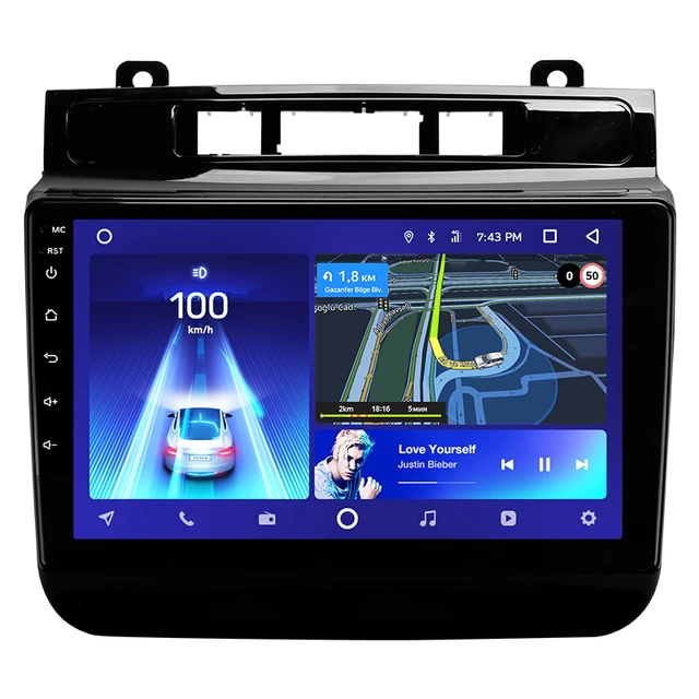 Navigatie Auto Teyes CC2 Plus Volkswagen Touareg 2 2010-2018 4+64GB 9` QLED Octa-core 1.8Ghz, Android 4G Bluetooth 5.1 DSP, 0743836999789