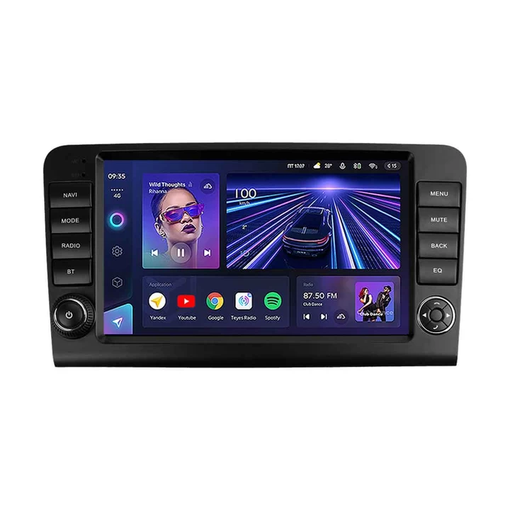 Navigatie Auto Teyes CC3 Mercedes-Benz ML 2005-2009 3+32GB 9″ QLED Octa-core 1.8Ghz, Android 4G Bluetooth 5.1 DSP 1.8Ghz imagine noua