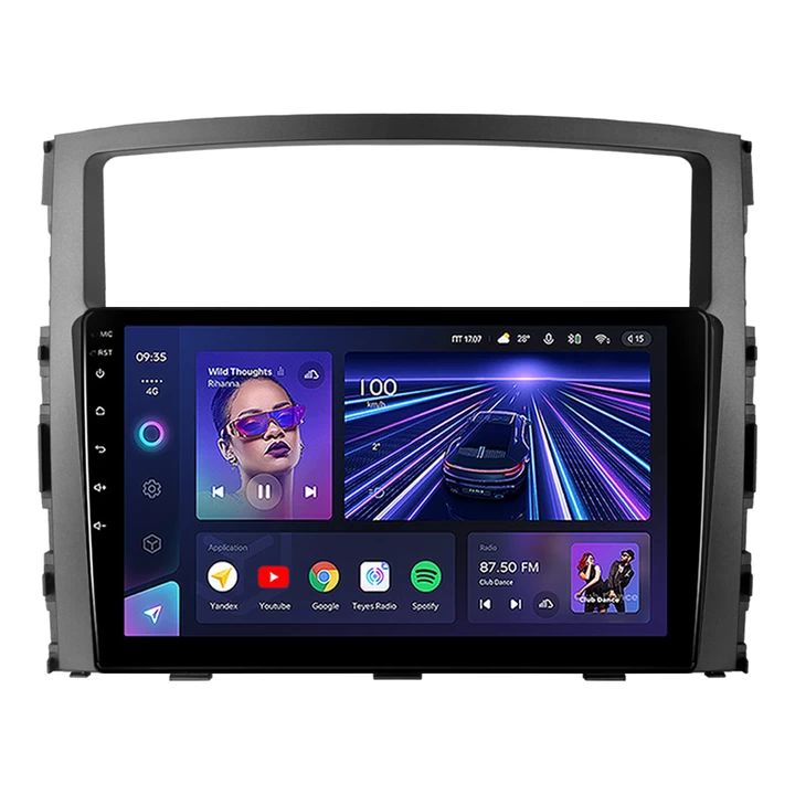 Navigatie Auto Teyes CC3 Mitsubishi Pajero 4 V90 2006-2014 4+64GB 9″ QLED Octa-core 1.8Ghz, Android 4G Bluetooth 5.1 DSP 1.8Ghz imagine anvelopetop.ro