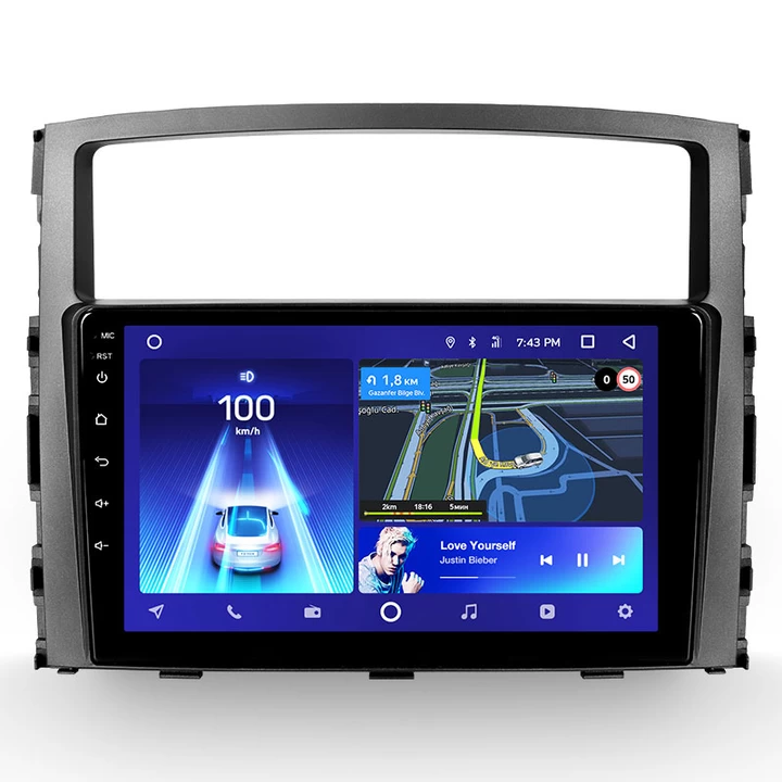 Navigatie Auto Teyes CC2 Plus Mitsubishi Pajero 4 V80 2006-2014 3+32GB 9″ QLED Octa-core 1.8Ghz, Android 4G Bluetooth 5.1 DSP 1.8Ghz imagine noua