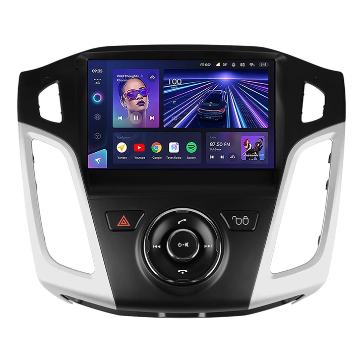 Navigatie Auto Teyes CC3 Ford Focus 3 2011-2019 3+32GB 9″ QLED Octa-core 1.8Ghz, Android 4G Bluetooth 5.1 DSP 1.8Ghz imagine noua