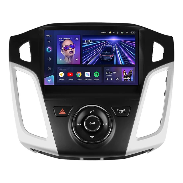 Navigatie Auto Teyes CC3 Ford Focus 3 2010-2018 4+64GB 9` QLED Octa-core 1.8Ghz Android 4G Bluetooth 5.1 DSP soundhouse.ro/ imagine noua 2022
