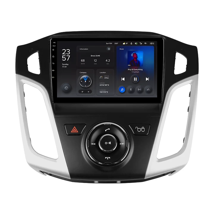 Navigatie Auto Teyes X1 4G Ford Focus 3 2011-2019 2+32GB 9″ IPS Octa-core 1.6Ghz, Android 4G Bluetooth 5.1 DSP 1.6Ghz imagine noua