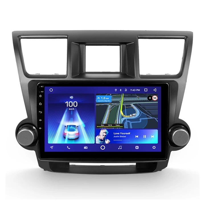 Navigatie Auto Teyes CC2 Plus Toyota Highlander 2 2007-2013 3+32GB 10.2″ QLED Octa-core 1.8Ghz, Android 4G Bluetooth 5.1 DSP 1.8Ghz imagine noua