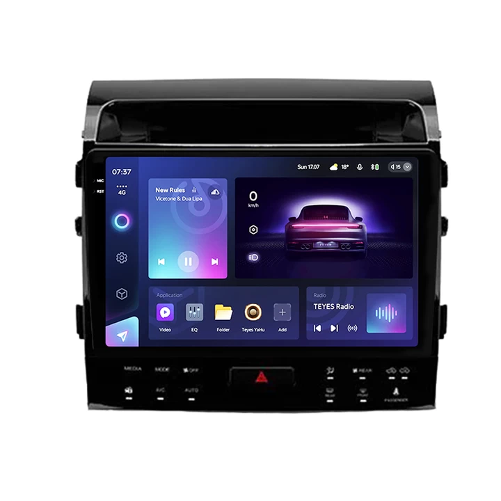 Navigatie Auto Teyes CC3 2K Toyota Land Cruiser 11 J200 2007-2015 II 6+128GB 10.36″ QLED Octa-core 2Ghz, Android 4G Bluetooth 5.1 DSP (J200) imagine noua