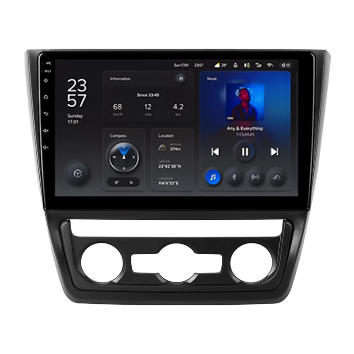 Navigatie Auto Teyes X1 4G Skoda Yeti 2009-2014 2+32GB 10.2″ IPS Octa-core 1.6Ghz, Android 4G Bluetooth 5.1 DSP (Bluetooth) imagine Black Friday 2021