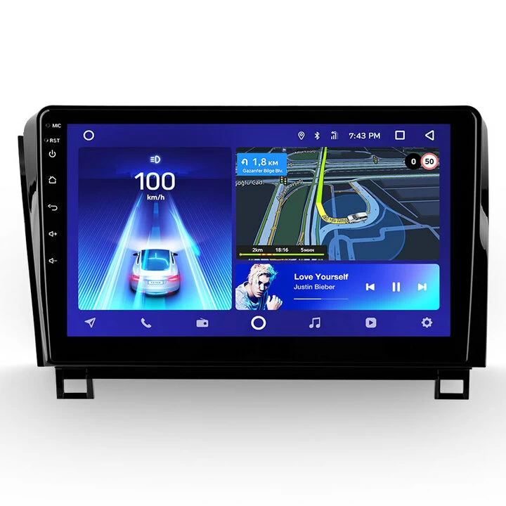 Navigatie Auto Teyes CC2 Plus Toyota Tundra XK50 2007-2013 3+32GB 10.2″ QLED Octa-core 1.8Ghz, Android 4G Bluetooth 5.1 DSP 1.8Ghz imagine noua