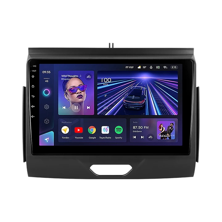 Navigatie Auto Teyes CC3 Ford Ranger P703 2015-2022 4+64GB 9″ QLED Octa-core 1.8Ghz, Android 4G Bluetooth 5.1 DSP (2015-2022) imagine Black Friday 2021