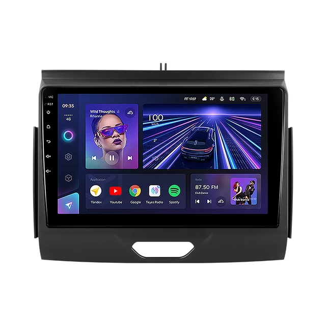 Navigatie Auto Teyes CC3 Ford Ranger P703 2015-2022 4+64GB 9` QLED Octa-core 1.8Ghz, Android 4G Bluetooth 5.1 DSP, 0755249806660