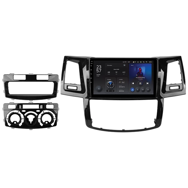 Navigatie Auto Teyes X1 WiFi Toyota Fortuner 2005-2007 2+32GB 9″ IPS Quad-core 1.3Ghz, Android Bluetooth 5.1 DSP (Bluetooth) imagine Black Friday 2021