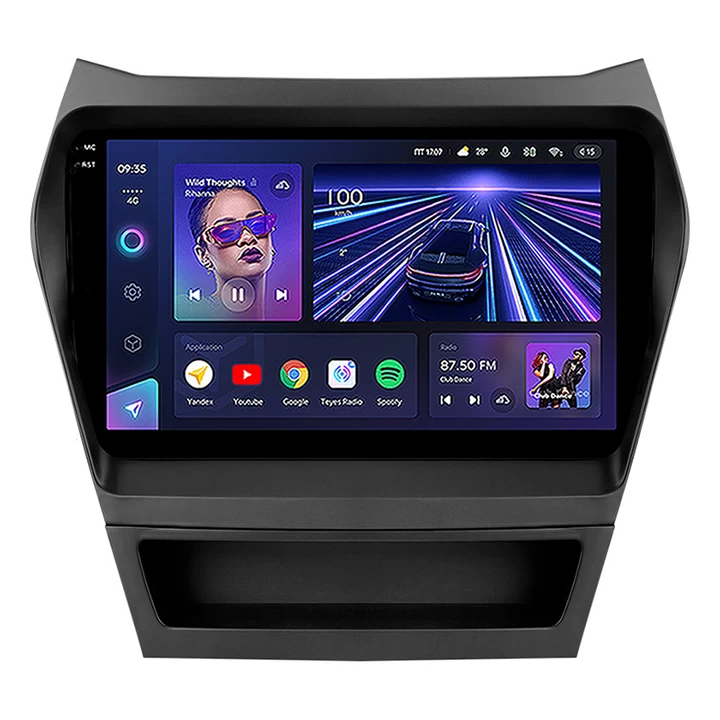 Navigatie Auto Teyes CC3 2K 360 Hyundai Santa Fe 3 2013-2016 6+128GB 9.5" QLED Octa-core 2Ghz, Android 4G Bluetooth 5.1 DSP image10
