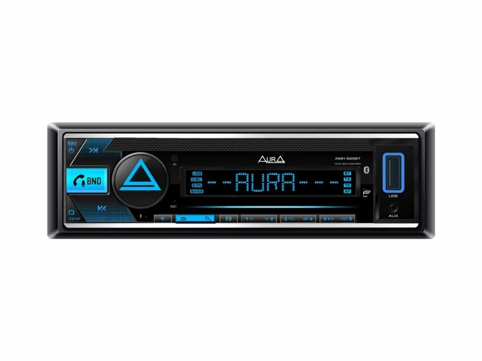 Player auto Aura AMH 525BT, 1 DIN, 4x51W 4x51W imagine noua