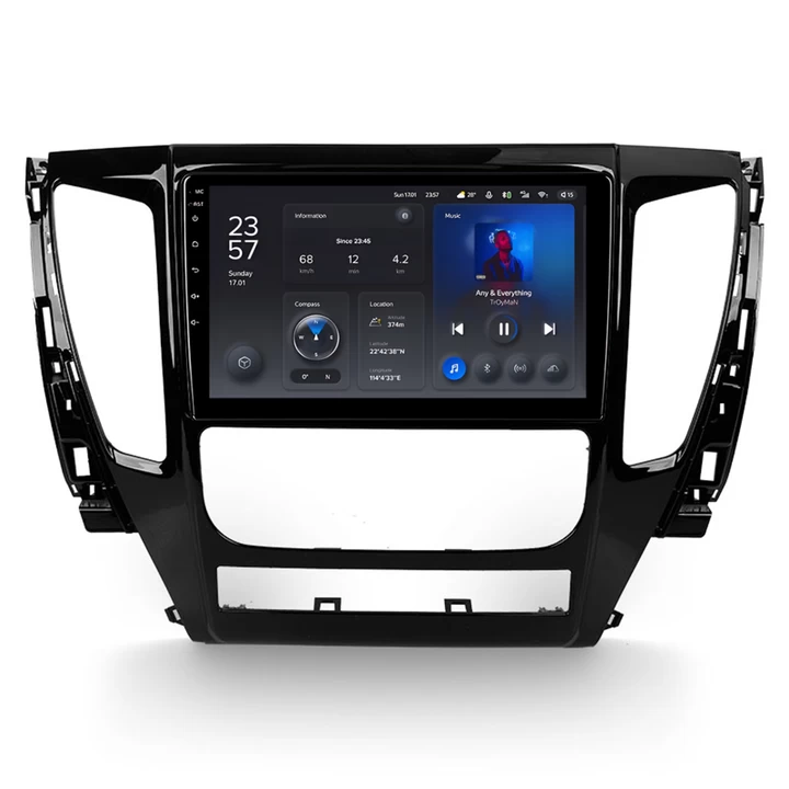 Navigatie Auto Teyes X1 WiFi Mitsubishi Pajero Sport 3 2016-2018 2+32GB 9″ IPS Quad-core 1.3Ghz, Android Bluetooth 5.1 DSP (Bluetooth) imagine Black Friday 2021