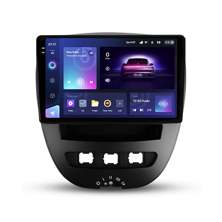 Navigatie Auto Teyes CC3 2K Peugeot 107 2005-2014 3+32GB 10.36″ QLED Octa-core 2Ghz, Android 4G Bluetooth 5.1 DSP (Bluetooth) imagine Black Friday 2021