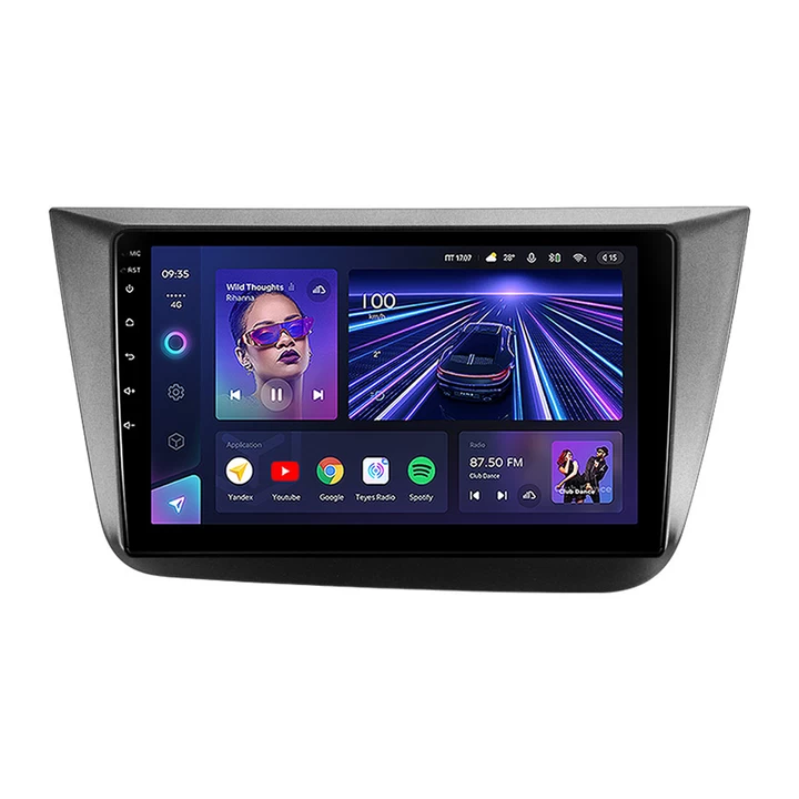 Navigatie Auto Teyes CC3 Seat Altea 5P 2004-2015 3+32GB 9″ QLED Octa-core 1.8Ghz, Android 4G Bluetooth 5.1 DSP 1.8Ghz imagine anvelopetop.ro