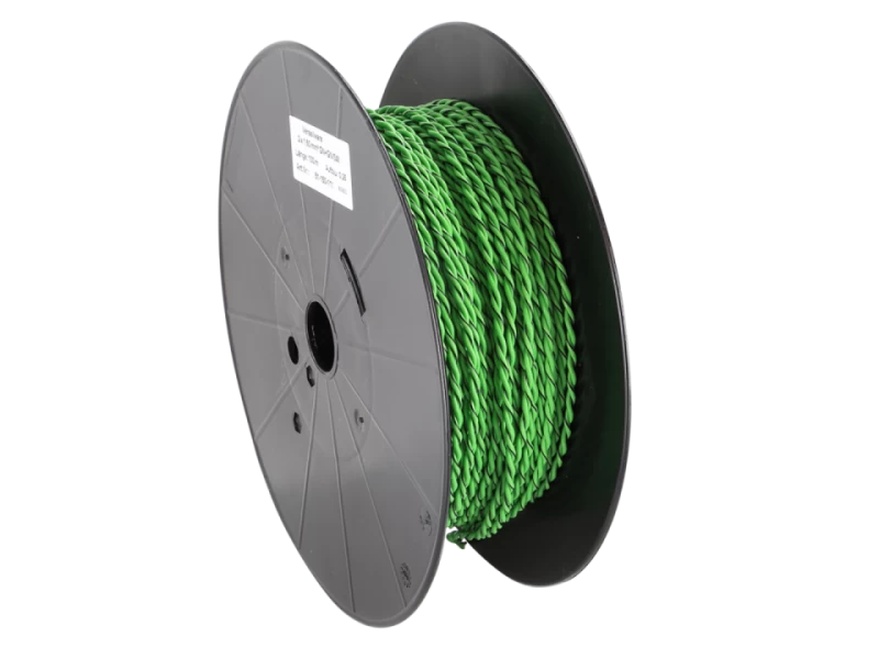 Cablu boxe ACV 51-150-111 Metru Liniar / Rola 100m, 2 × 1.5mm² (16AWG), Verde Accesorii > Cabluri > Cablu boxe