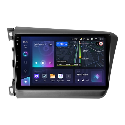 Navigatie Auto Teyes CC3L Honda Civic 9 2011-2017 4+32GB 9" IPS Octa-core 1.6Ghz Android 4G Bluetooth 5.1 DSP