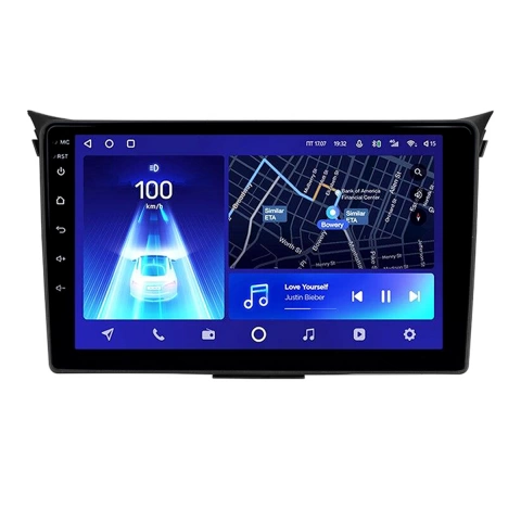 Navigatie Auto Teyes CC2 Plus Split Hyundai i30 2011-2017 2+32GB 9" QLED Octa-core 1.8Ghz, Android 4G Bluetooth 5.1 DSP