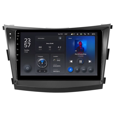 Navigatie Auto Teyes X1 WiFi SsangYong Tivoli 2015-2019 2+32GB 9" IPS Quad-core 1.3Ghz, Android  Bluetooth 5.1 DSP