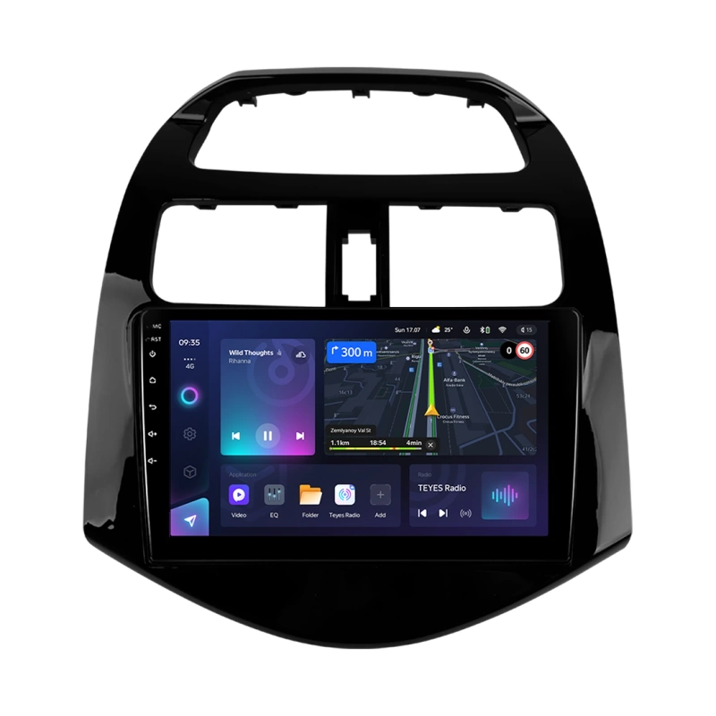 Navigatie Auto Teyes CC3L WiFi Chevrolet Spark M300 2009-2016 2+32GB 9` IPS Quad-core 1.3Ghz, Android Bluetooth 5.1 DSP